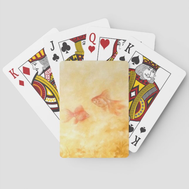 Jeu De Cartes Deux poissons rouges (dos)