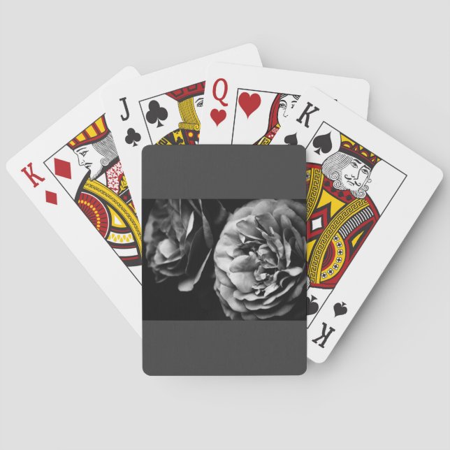 Jeu De Cartes deux roses (dos)