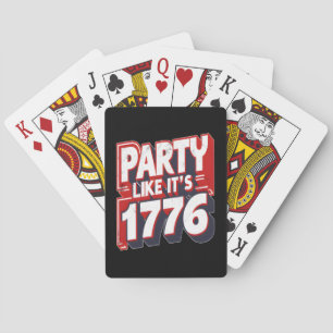 Jeu De Cartes Déverser Le Thé Depuis 1773 Drôle Histoire América