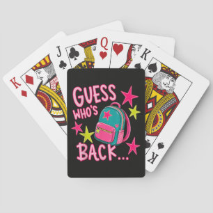 Jeu De Cartes Devinez qui est de retour Encore drôle de rentrée