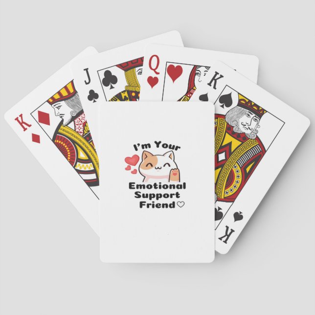Jeu De Cartes Devis de collaborateur d'aide émotionnelle (dos)