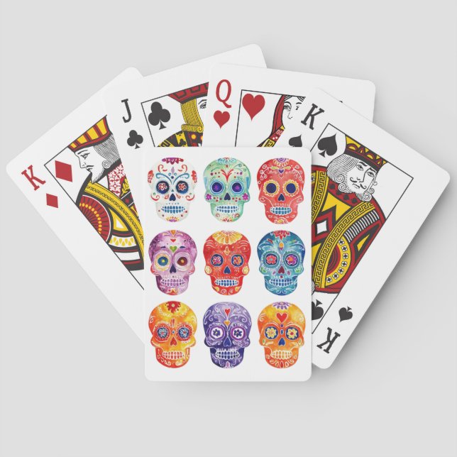 Jeu De Cartes Dieu de la Mort (dos)