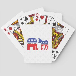 Jeu De Cartes Différence entre Républicains et Démocrates Drôle
