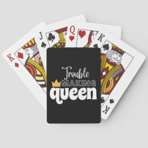 JEU DE CARTES DIFFICULTÉ À FAIRE LA REINE
