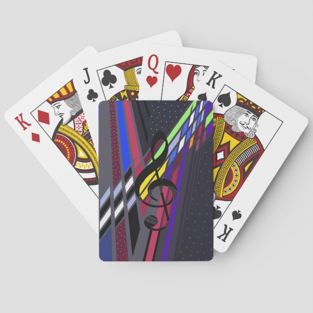 Jeu De Cartes Dimensions dans la musique (dos)