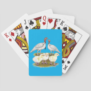 Jeu De Cartes Dinde Mini Blanche Familiale