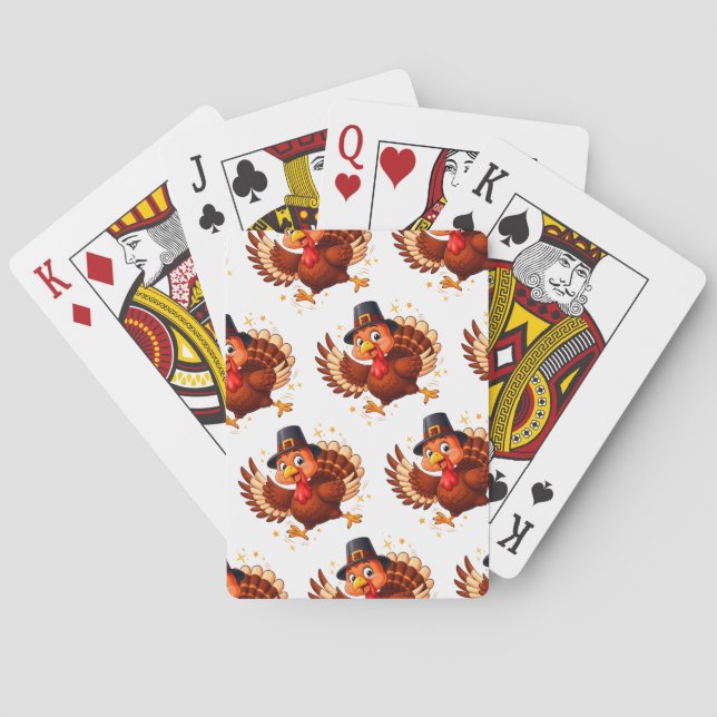 Jeu De Cartes Dindon dansant (dos)