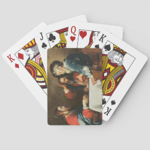 Jeu De Cartes Dîner chez Emmaus (huile sur la toile) 2