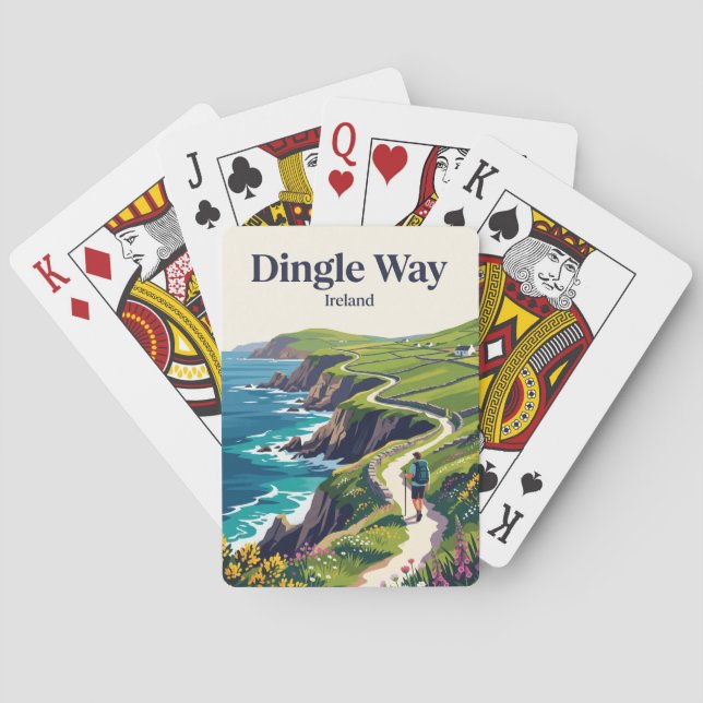 Jeu De Cartes Dingle Way Irlande (dos)