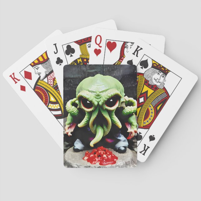 Jeu De Cartes Dinner with Cthulhu (dos)