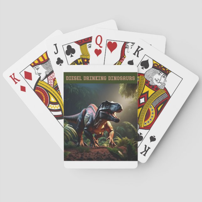 Jeu De Cartes Dino en colère (dos)
