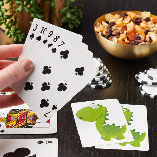 Jeu De Cartes Dino Vert Sourire