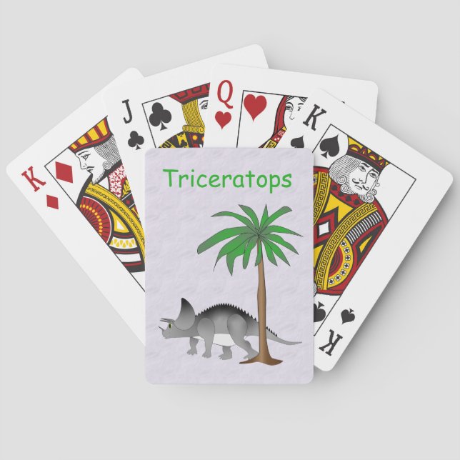 Jeu De Cartes Dinosaur Land Cute Dino (dos)