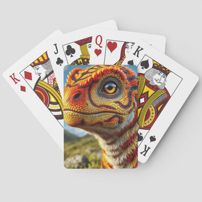 Jeu De Cartes Dinosaure (dos)