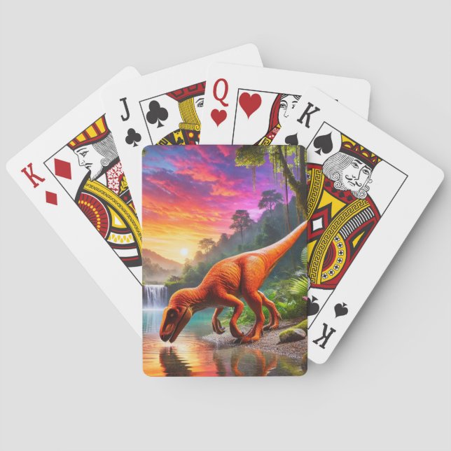 Jeu De Cartes Dinosaure (dos)