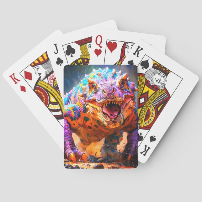 Jeu De Cartes Dinosaure (dos)