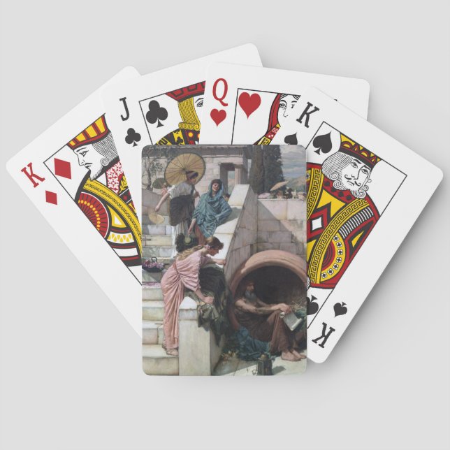 Jeu De Cartes Diogene - John William Waterhouse (dos)