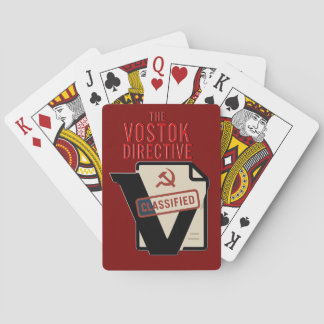 Jeu De Cartes Directive Vostok - Conspiration Deck Jouer voiture