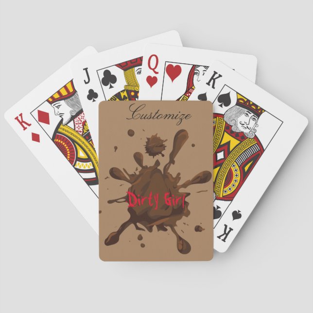Jeu De Cartes Dirty Girl Thunder_Cove (dos)