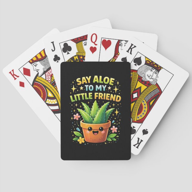 Jeu De Cartes Dis Aloe à Mon Petit Copain (dos)