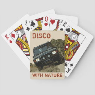 JEU DE CARTES DISCO AVEC NATURE