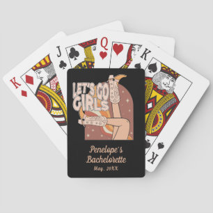 Jeu De Cartes Disco Cowgirl Bachelorette Party Favoriser
