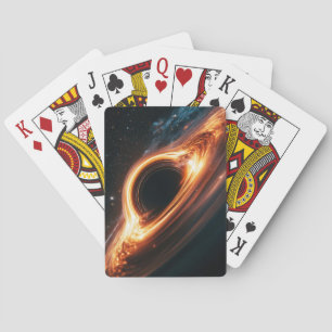 Jeu De Cartes Disque d'accrétion d'un trou noir supermassif, rep