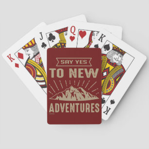 JEU DE CARTES DITES OUI À DE NOUVELLES AVENTURES !