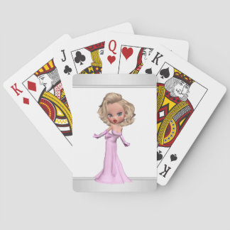 Jeu De Cartes Divina Rose