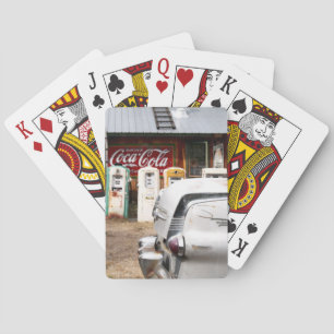 Jeu De Cartes Dixon, Nouveau-Mexique, États-Unis. Voiture ancien