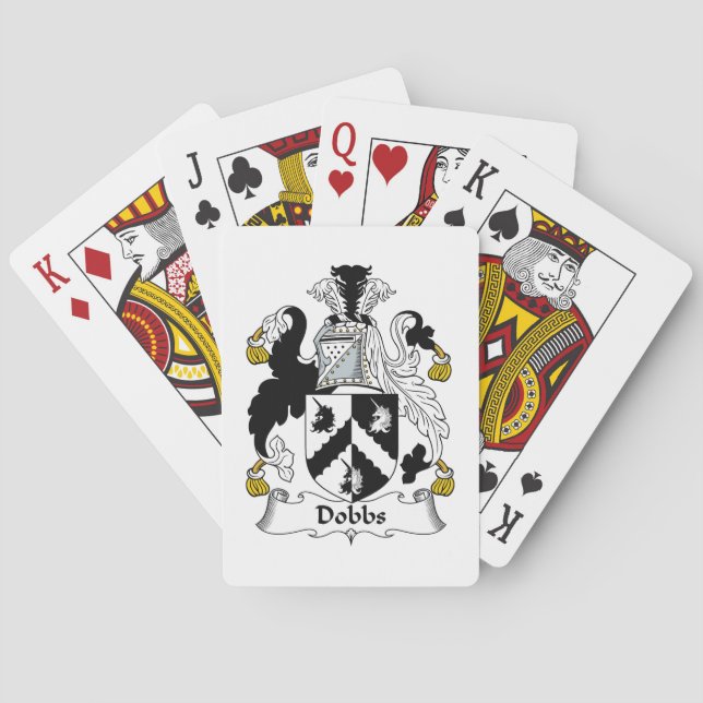 Jeu De Cartes Dobbs Family Crest (dos)
