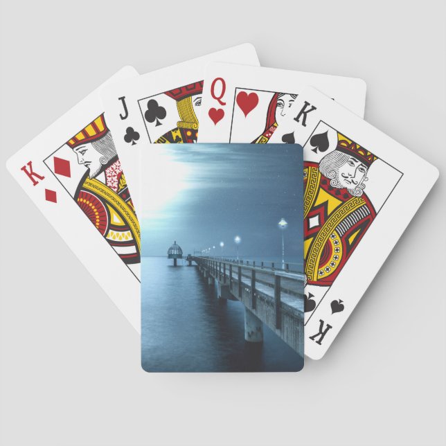Jeu De Cartes Dock le soir de la baie (dos)