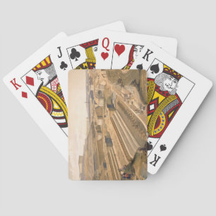 Jeu De Cartes Docks à Sebastopol, assiette du "Siège de la Guerr