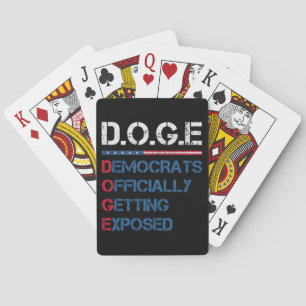 Jeu De Cartes DOGE Ministère De L'Efficacité Gouvernementale