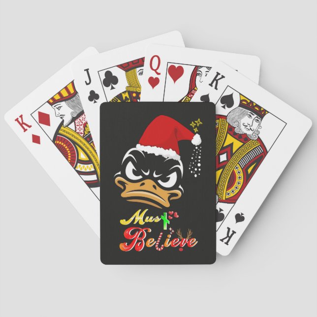 Jeu De Cartes Doit Croire Noël (dos)