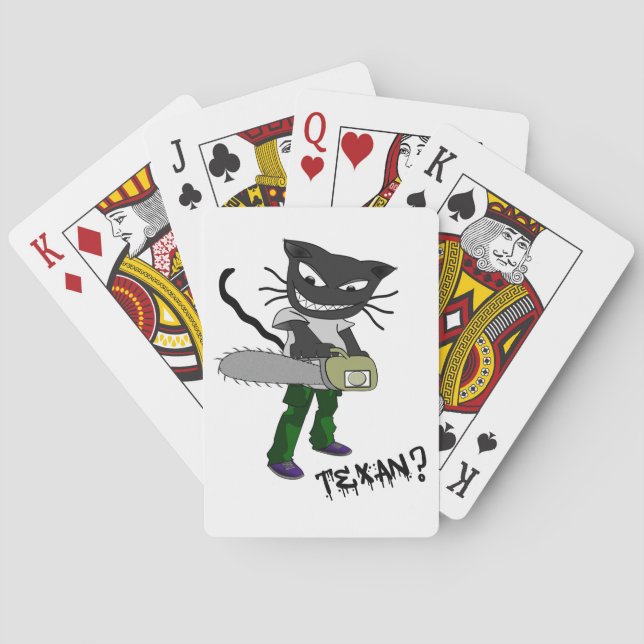 Jeu De Cartes Doit être un Texan (dos)