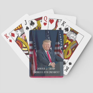 Jeu De Cartes Donald J. Trump 45e président Keepsaké
