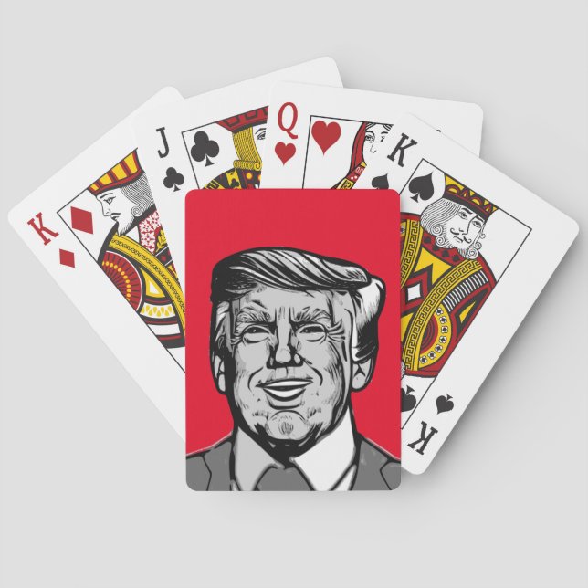 JEU DE CARTES DONALD TRUMP (dos)