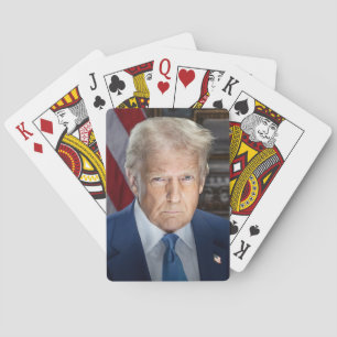 Jeu De Cartes Donald Trump 2025 Portrait du président américain
