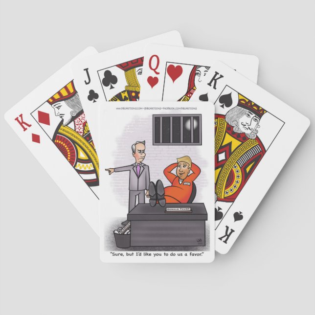 Jeu De Cartes Donald Trump Jouer aux cartes (dos)