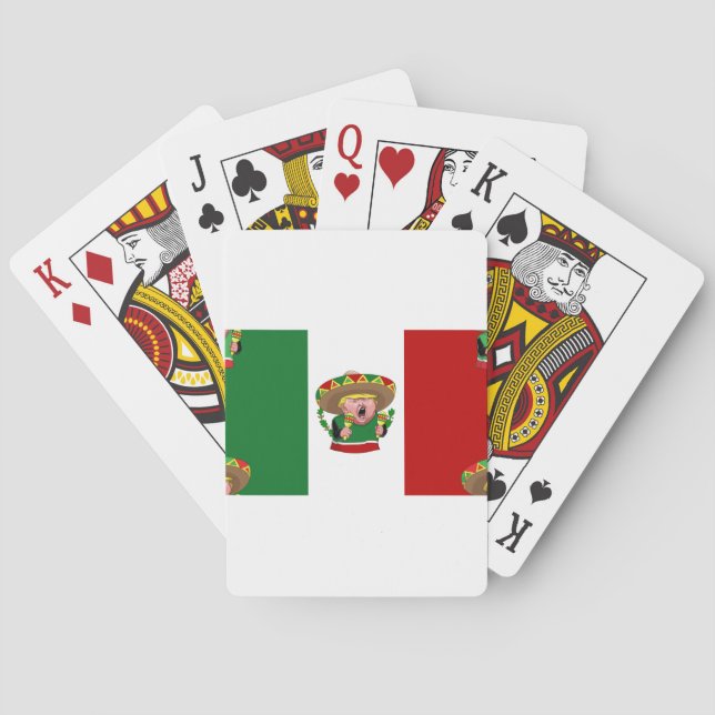 Jeu De Cartes donald trump mexicain (dos)