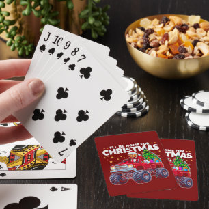 Jeu De Cartes Donald Trump Noël Je serai à la maison pour Xmas