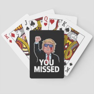 Jeu De Cartes Donald Trump vous a manqué