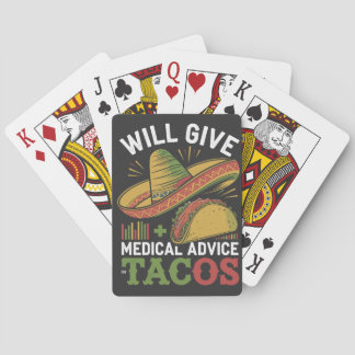 Jeu De Cartes Donnera Des Conseils Médicales Pour Tacos Funny Do