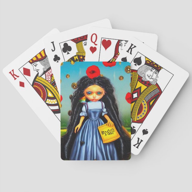 Jeu De Cartes Dorothy Doll & Poppies (dos)