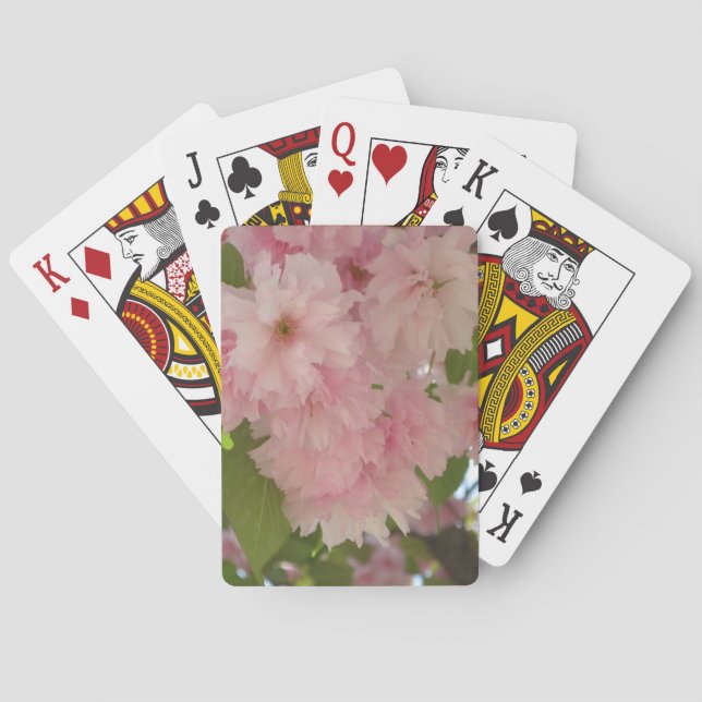 Jeu De Cartes Double floraison cerisier II printemps fleuri (dos)