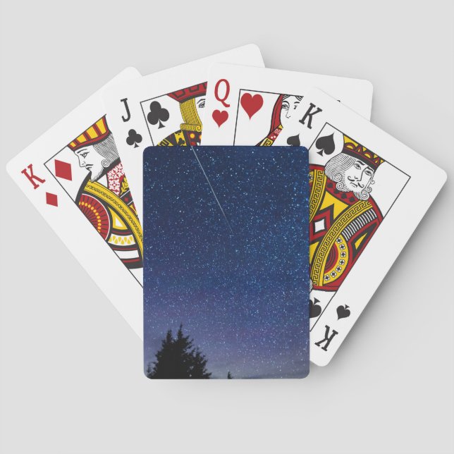 Jeu De Cartes Douche Perseid Meteor (dos)