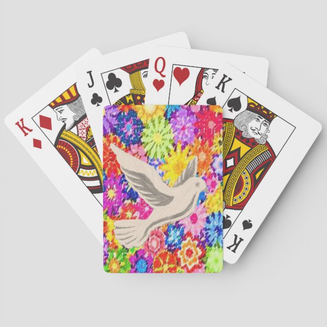 Jeu De Cartes Dove Jouer carte Deck (dos)
