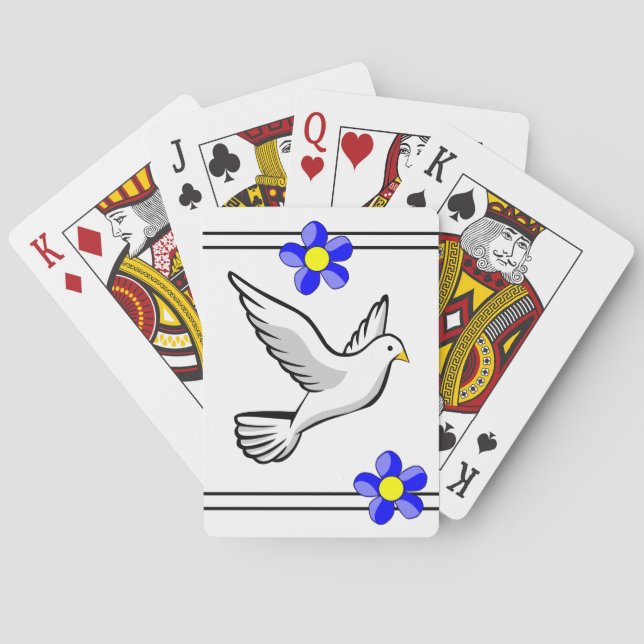 Jeu De Cartes Dove Jouer carte Deck (dos)