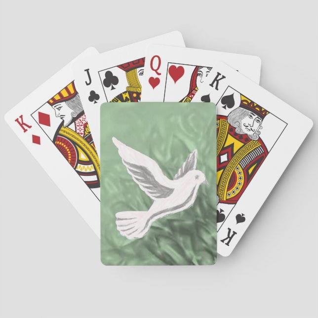 Jeu De Cartes Dove Jouer carte Deck (dos)